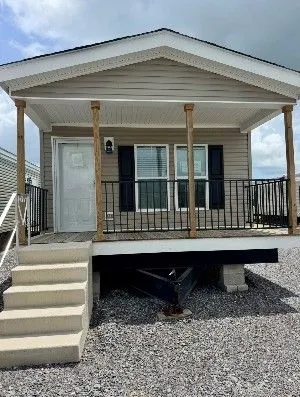 The Sunrise Single Wide home by Sunshine Homes for sale at Gulf South Homes in Houma, Louisiana